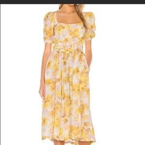 For Love and Lemons Midi Dress